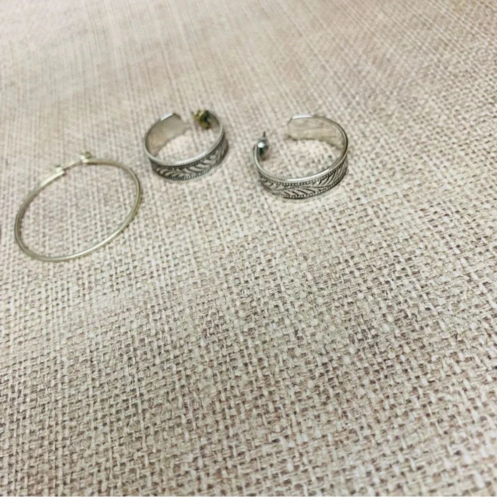 Hoop Earring Bundle - Picture 3 of 3